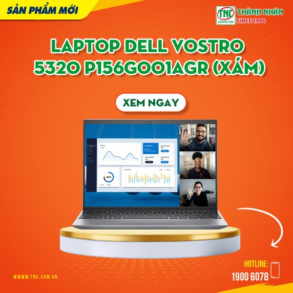 Laptop Dell Vostro 5320 P156G001AGR (Xám)