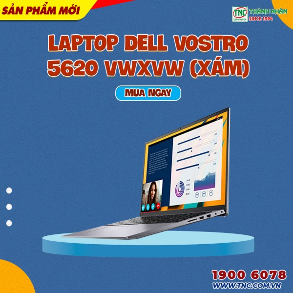 Laptop Dell Vostro 5620 VWXVW (Xám)