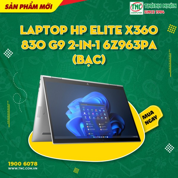  Laptop HP Elite X360 830 G9 2-in-1 6Z963PA (Bạc)