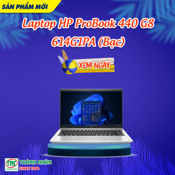 Laptop HP ProBook 440 G8 614G1PA (Bạc)