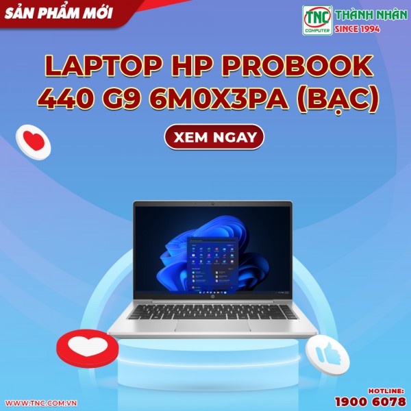 Laptop HP ProBook 440 G9 6M0X3PA (Bạc)