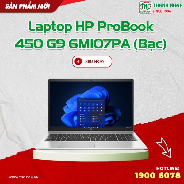 Laptop HP ProBook 450 G9 6M107PA (Bạc)