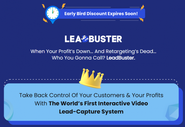 LeadBuster Review - VIP 3,000 Bonuses $1,732,034 + OTOs 1,2,3,4,5,6,7,8,9 Link Here