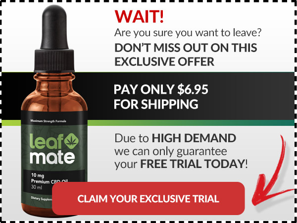 Leaf Mate CBD Oil - 100% Legit Male Enhancement Formula
