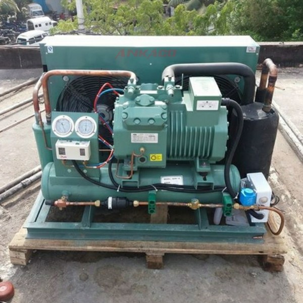 Lên hoàn chỉnh cụm máy nén bitzer 5hp 4DES-5