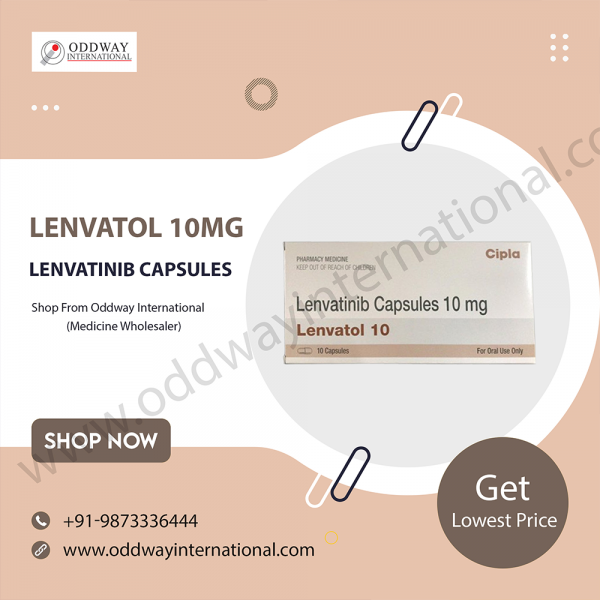 Lenvatol 10mg Lenvatinib Capsule với giá thấp nhất trực tuyến