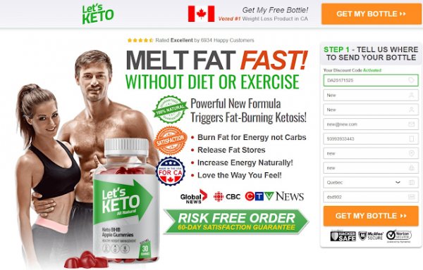 Let's KETO Avis Canada (Mise à jour 2023) Avantages, effets secondaires, prix et commandez maintenant?