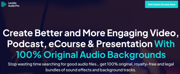 Levidio Audio Pro OTO 1,2,3,4,5 Upsells OTO Links + VIP 3,000 Bonuses