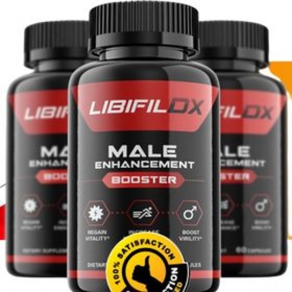 Libifil DX Male Enhancement: Men can take pills with a tumbler of water.