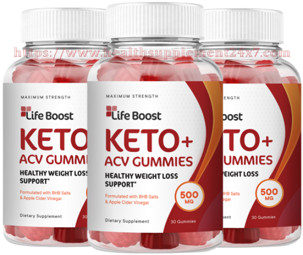 Life Boost Keto + ACV Gummies Revolutionary Clincally Designed Smart (Keto + ACV) Formula!