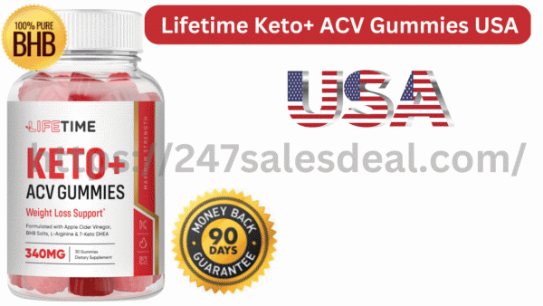 Lifetime Keto+ ACV Gummies USA Components, Price & Reviews [2023]