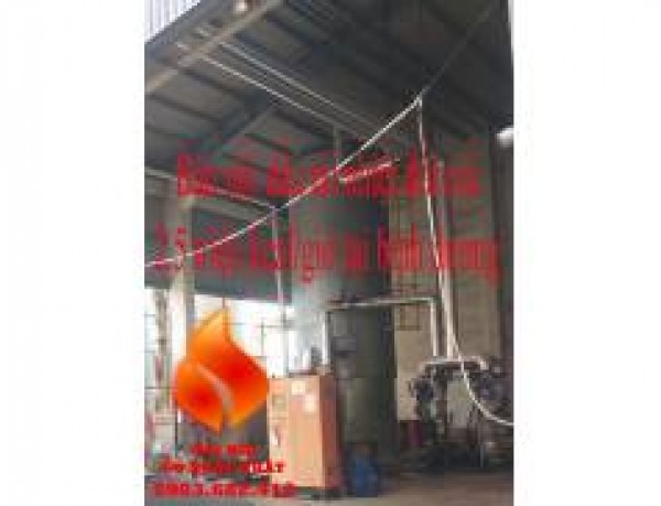 Lò hơi đốt dầu 1 tấn - nồi hơi cũ