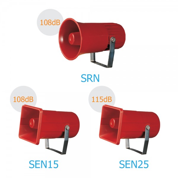 Loa báo hiệu điện tử qlight SRN-Wm-380