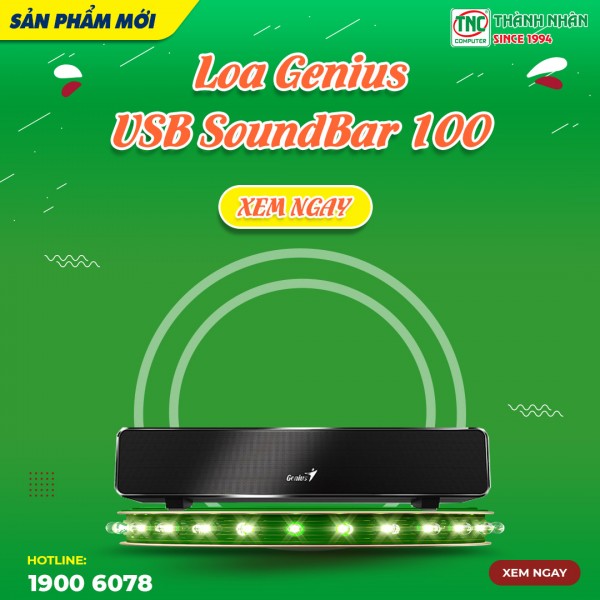 Loa Genius USB SoundBar 100