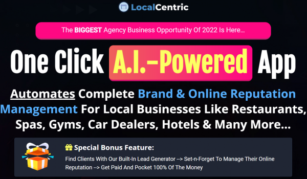 LocalCentric Reloaded OTO1 to 9 OTOs Links Here + VIP 2,000 Bonuses Review