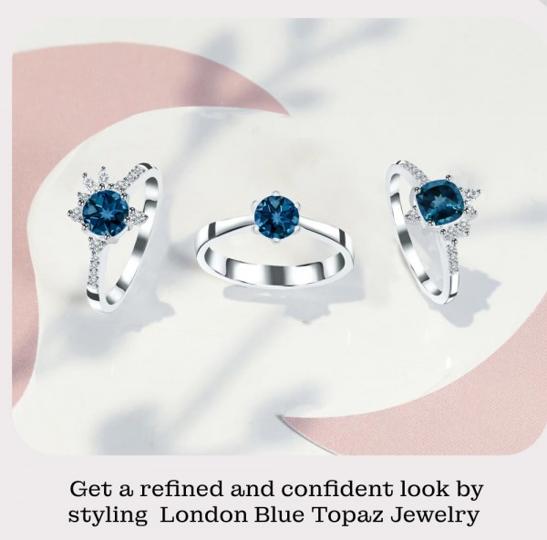 London Blue Topaz Jewelry Collection - The Best Gems : Sagacia Jewelry