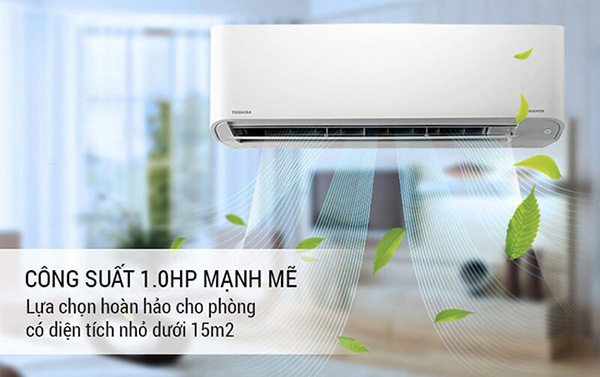 Lựa chọn hoàn hảo cho diện tích < 15m2 chỉ có thể là Máy lạnh treo tường 1HP 