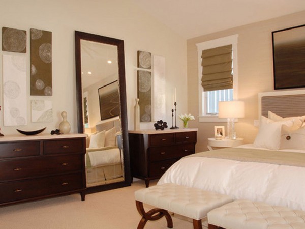 Lựa chọn vị trí đặt gương thích hợp trong phòng ngủ