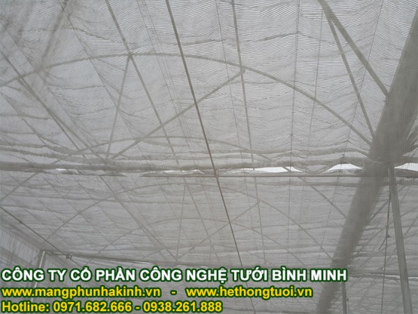 Lưới chắn côn trùng nhà kính, lưới làm nhà lưới, cách làm nhà lưới đơn giản, nhà lưới nhà màng