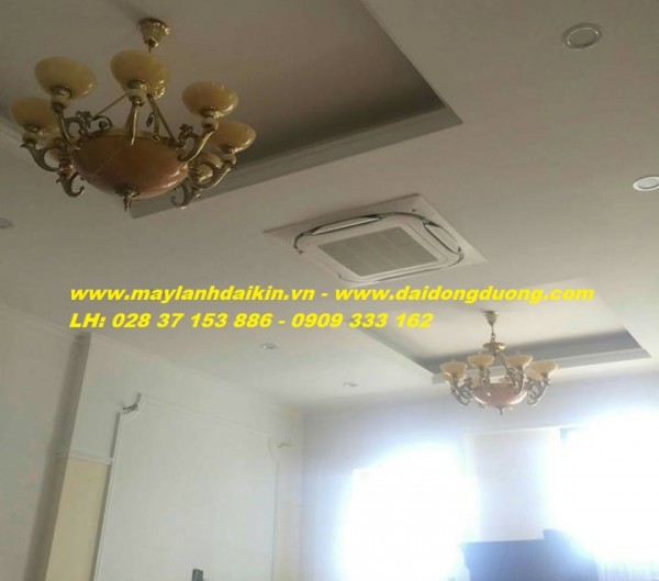 Luồng gió tuần hoàn phân phối đều ở Cassette Daikin