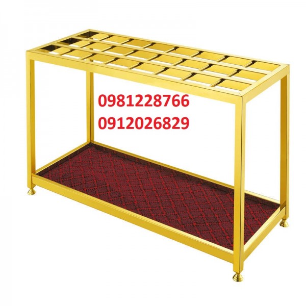 Lý do không thể chối từ giá cắm ô inox mạ vàng dành cho khách sạn