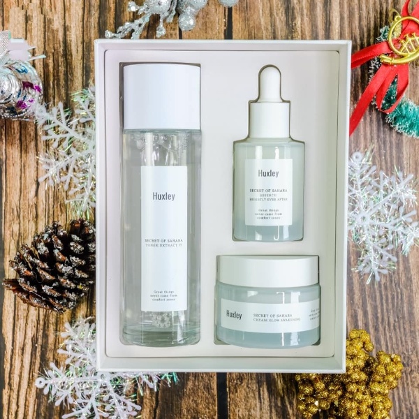 Lý do nàng nên lựa chọn Bộ Dưỡng Trắng Sáng HUXLEY Brightening Care Trio Set để chăm sóc da