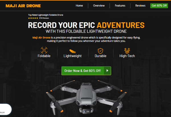 Maji Air Drone Canada & USA Reviews: Official Website & Order Now?