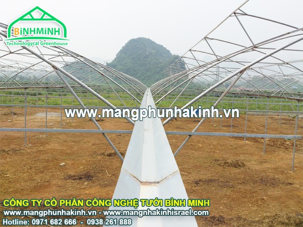 Máng xối loại dày đẹp,máng xối tôn hoa sen,máng xối nhà kính
