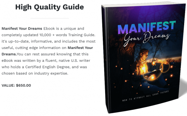 Manifest Your Dreams PLR OTO 2023: Full 7 OTO Details + 3,000 Bonuses + Demo