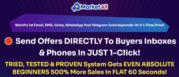 MarketAll OTO – 88New 2023 OTO Full Links + Mega 2,000 Bonuses Value $1,153,856