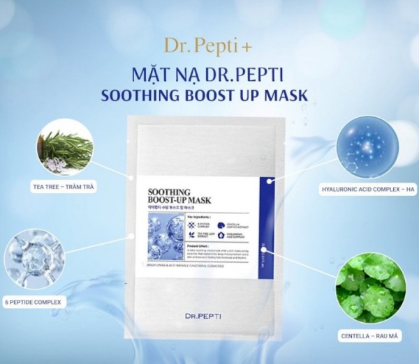 Mặt nạ Dr.Pepti soothing boost-up mask