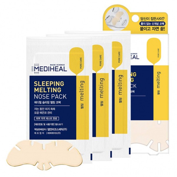 Mặt Nạ Làm Sạch Mụn Đầu Đen Mediheal Sleeping Melting Nose Pack Cơ Chế Hoạt Động