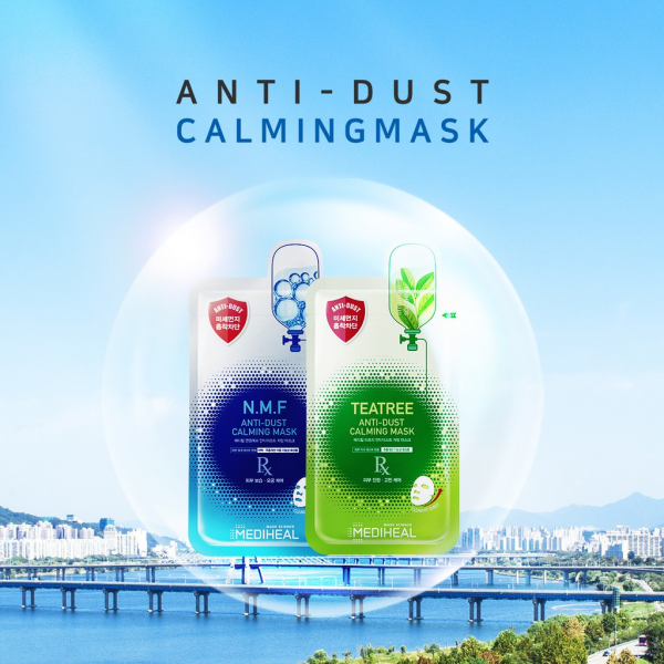 Mặt Nạ Thải Độc, Cấp Nước Và Phục Hồi Da Mediheal N.M.F Anti-Dust Calming Mask 27ml