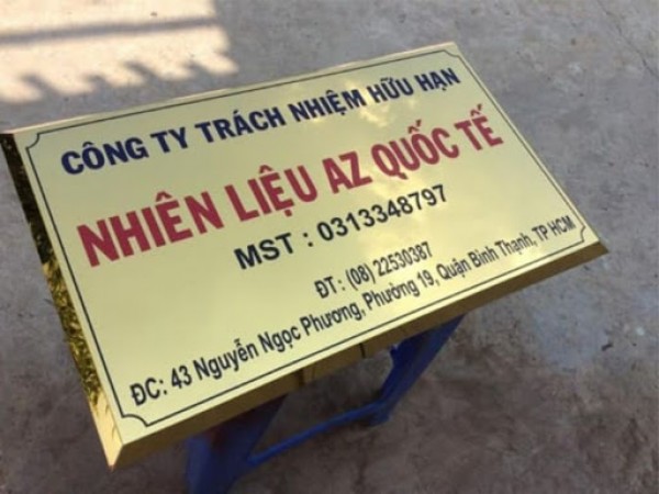Mẫu biển công ty tìm hiểu thêm