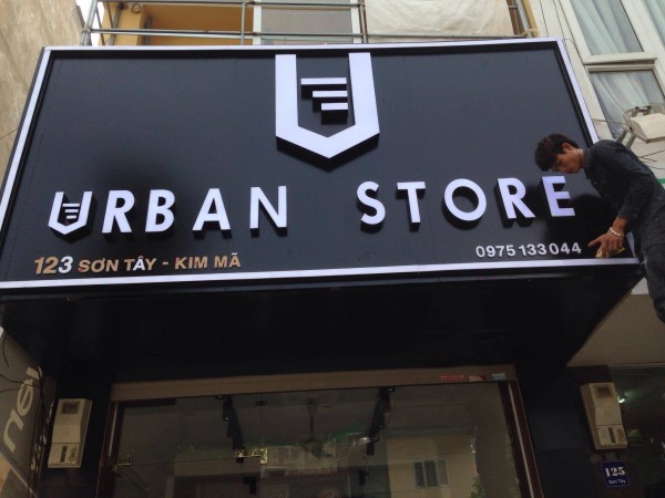 mẫu biển quảng cáo shop mỹ phẩm đẹp