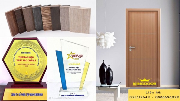 Mẫu cửa Laminate ván An Cường tại Bình Dương