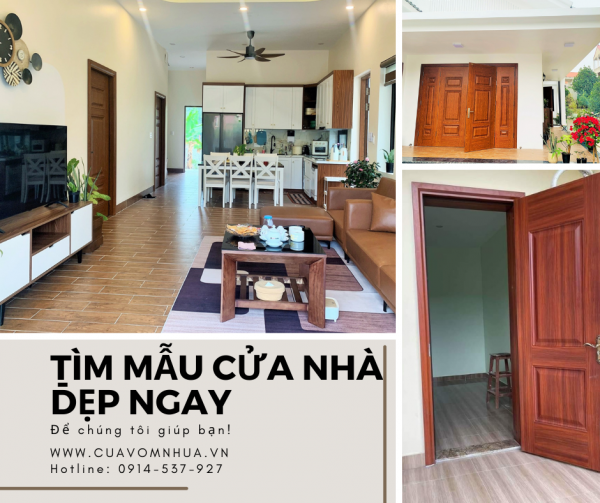 Mẫu Cửa Thép Vân Gỗ tại Quận 9