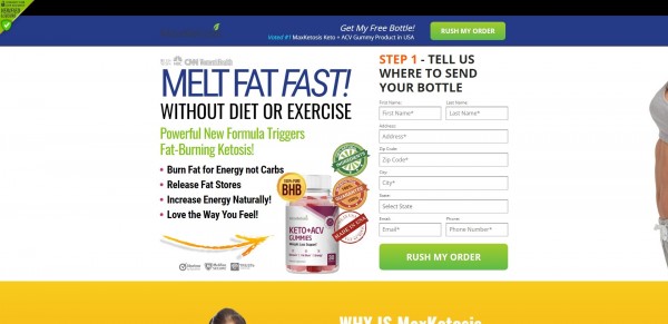 MaxKetosis Keto + ACV Gummies - The Secret to Successful Weight Loss