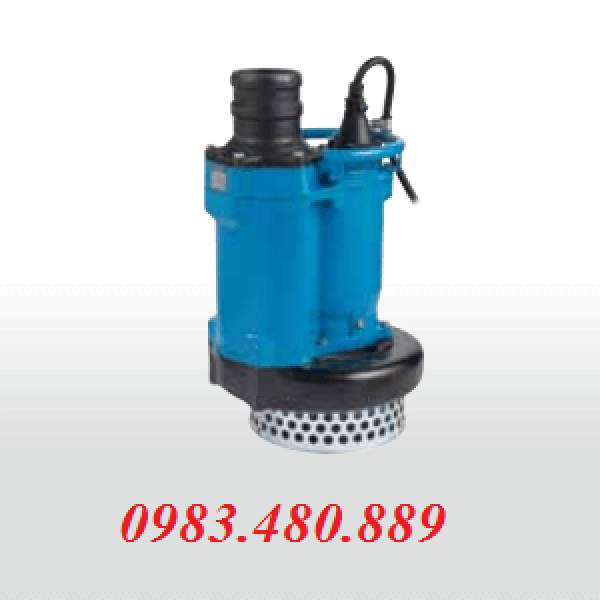 máy bơm bùn đặc có cánh khuấy Tsurumi KRS2-150, bán máy bơm chìm 9KW, bơm 