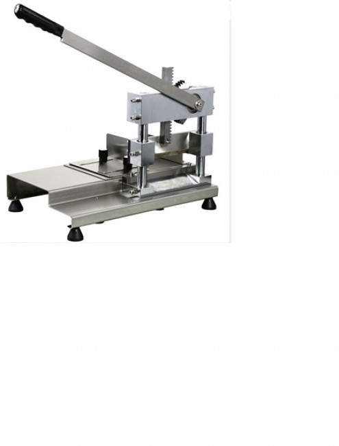 máy chặt sườn heo, xương heo, máy cắt giò heo thủ công 