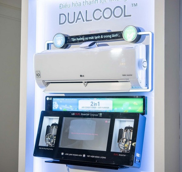 Máy điều hòa treo tường LG Inverter - Chính hãng