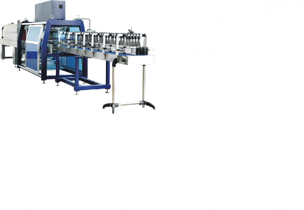 máy đóng gói màng co hộp tự động, máy bọc màng co tốc độ cao FB590/180