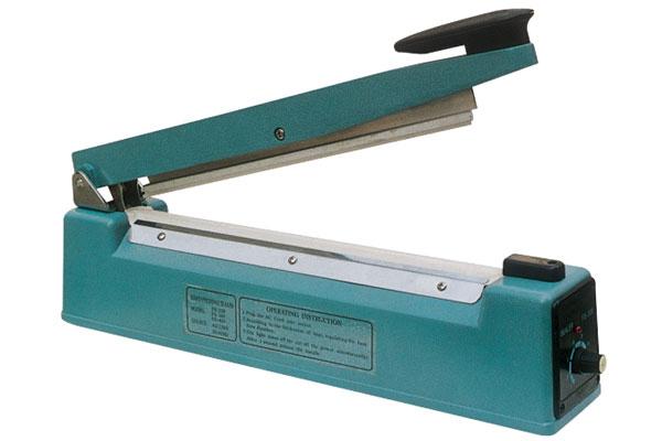 máy đóng gói miệng túi dập tay, máy ép miệng bao nilon dập tay PFS200