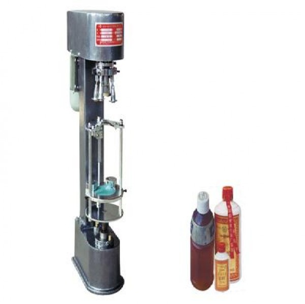 máy đóng nắp chai rượu, máy siết nắp chai thủy tinh giá rẻ, máy xoáy nắp nhôm chai rượu, mật ong