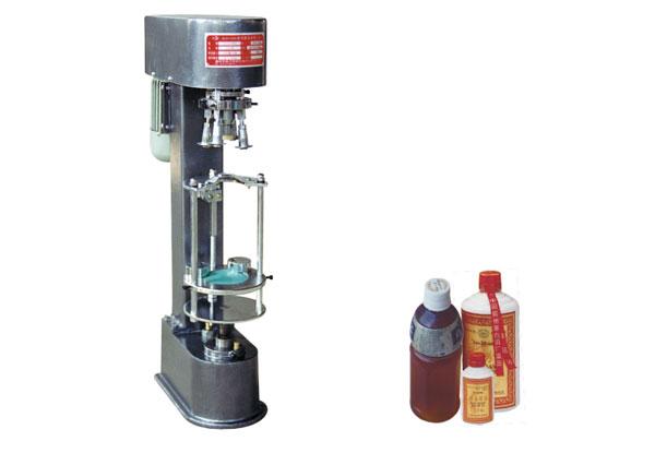 máy đóng nắp chai thuốc thủy sản, máy siết nắp chai có tạo ren JGS 980