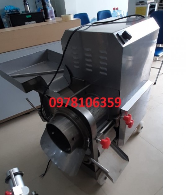 Máy ép cá thác lác, máy ép sạch xương cá, máy lọc xương cá thác lác Cr300