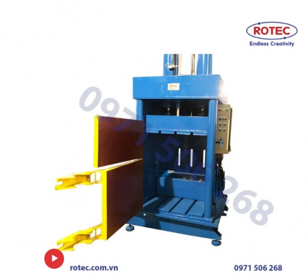 Máy Ép Kiện Bìa Carton | Rotec Việt Nam