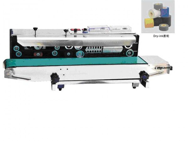 máy ép miệng bao cà phê liên tục, máy hàn mép túi nhôm, máy đóng mí bao PE