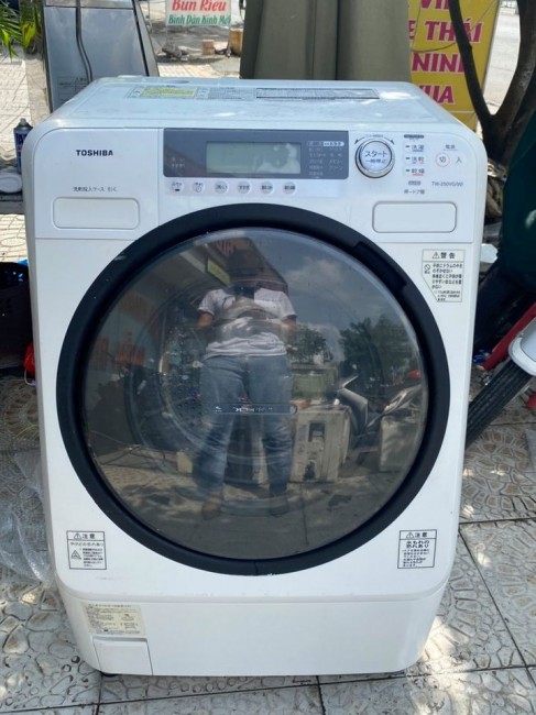 Máy giặt TOSHIBA TW-250VG-W có sấy, tiện lợi cho mùa mưa (giặt 9kg, sấy 6kg)
