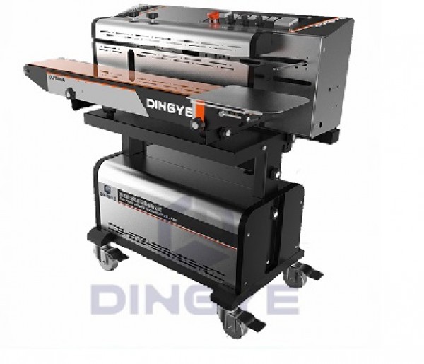 máy hàn hút chân không liên tục, máy đóng gói túi có thổi khí liên tục LF1080B